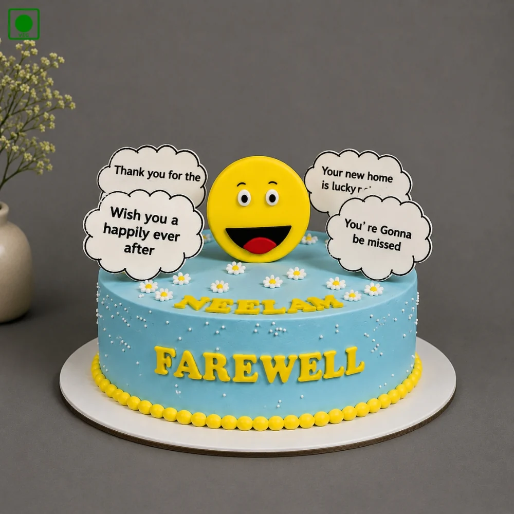 Farewell Customised Cake