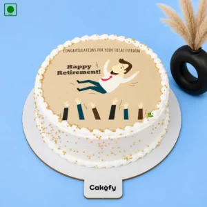 Happy Retirement Cake