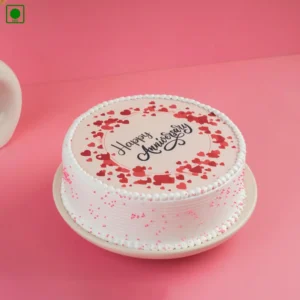 Happy Anniversary Love Poster Cake