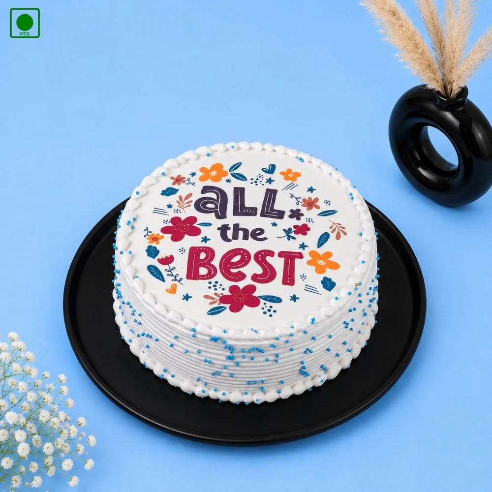 Best Wishes Celebration Cake